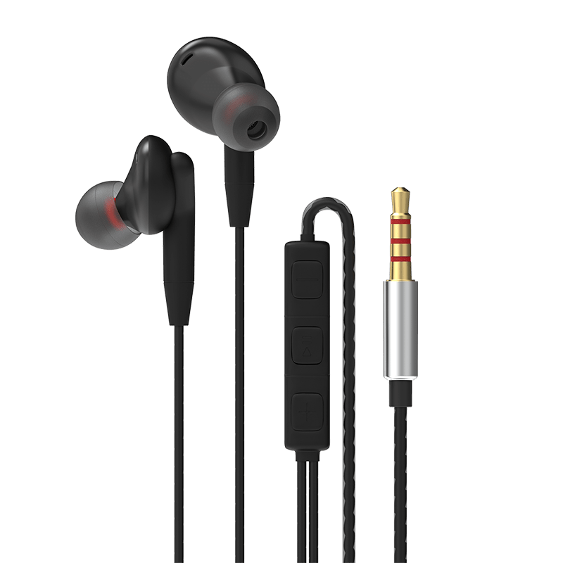 DYNO Sweat Resistant Earphones Black Vismac