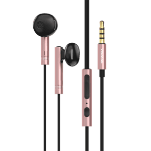 VISPODS Deep Bass Earphones (Pink)
