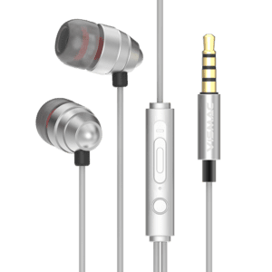 BULLET Deep Bass Earphones (Silver)
