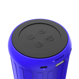 vismac sound cup bluetooth speaker (blue)