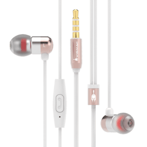 VIBRANIUM Superior Fit Earphones (Pink)