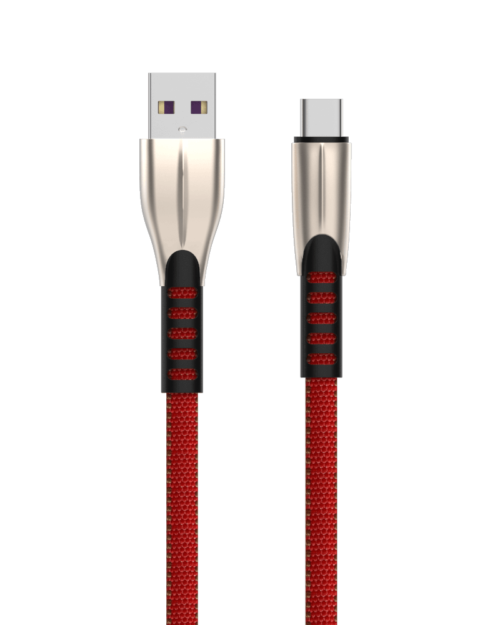 Vismac Ranger Type-C 3.1Amp Cable (Red)