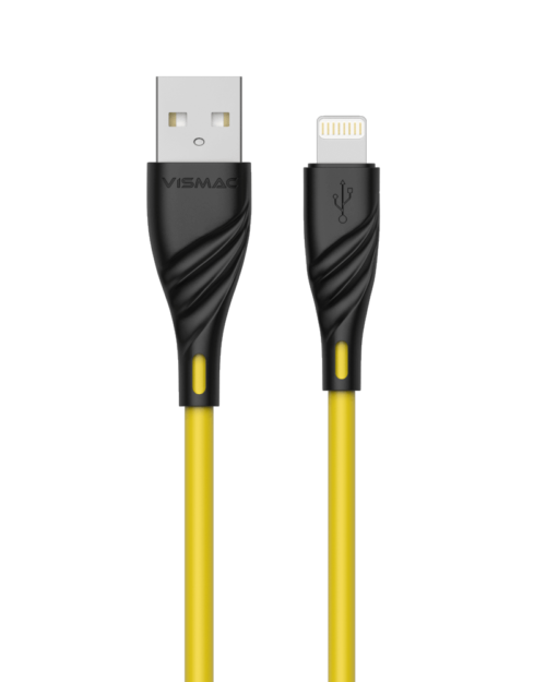 Vismac Glory Iphone 3.1Amp Cable (Yellow)