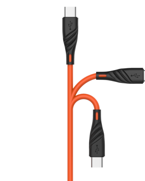 Vismac Glory Type-C 3.1Amp Cable (Orange)