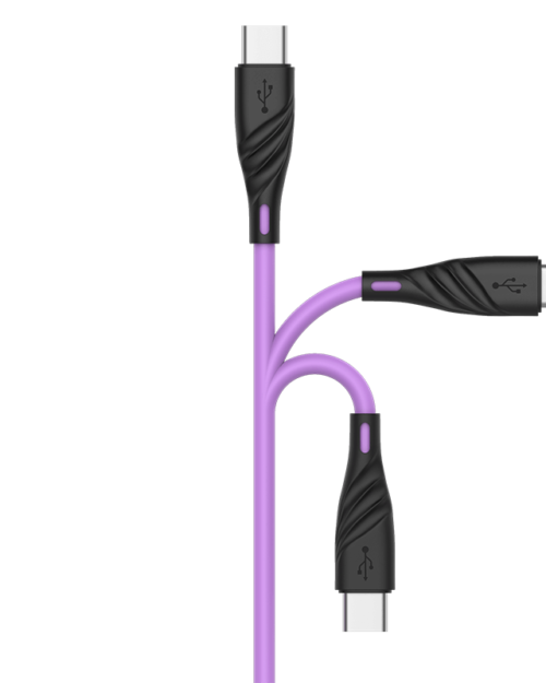 Vismac Glory Type-C 3.1Amp Cable (Purple)