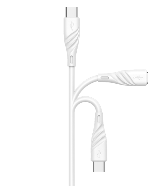 Vismac Glory Type-C 3.1Amp Cable (White)