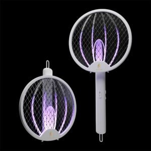 Vismac Zapinator Electric Mosquito Swatter And Mosquito Killer Lamp ( MR-11, White )