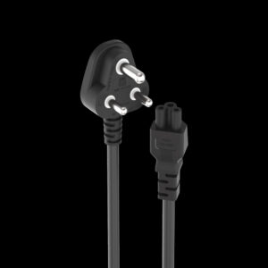 Vismac ElectraFlow C5 Laptop Power Cable (1.5M) – High-Quality & Durable