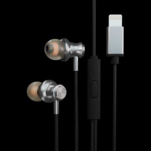 Vismac iBeat EP-14 Lightning In-Ear Earphones | Deep Bass, HD Sound, iPhone Compatible